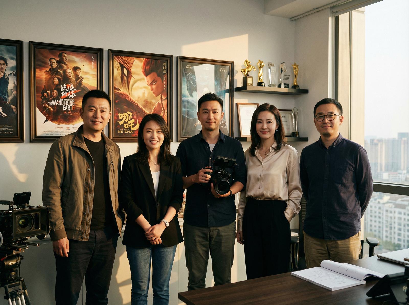 福利导航传媒专家团队合影